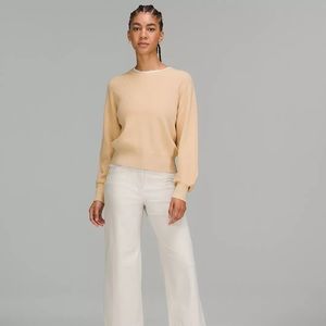Lululemon Waist Length Crewneck Sweater